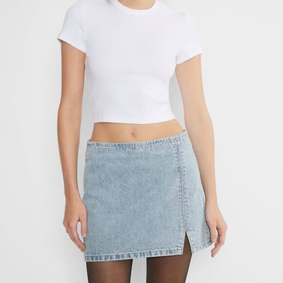 DENIM FORUM '90's Mini Skirt - Picture 2 of 5